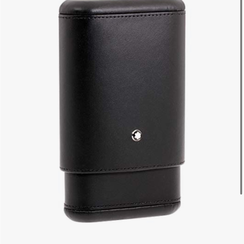 Mont Blanc Sartorial 3 Cigar Leather case